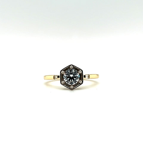 Lucia Custom Diamond Engagement Ring