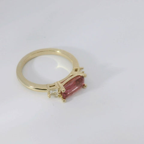 14KT Yellow Gold Imperial Topaz Ring