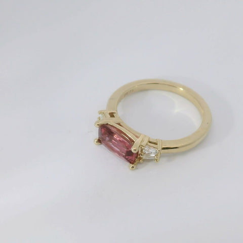 14KT Yellow Gold Imperial Topaz Ring