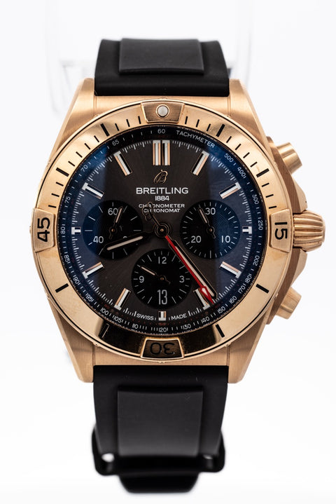 BREITLING CHRONOMAT 18K ROSE GOLD (42mm) RB0134101B1S1