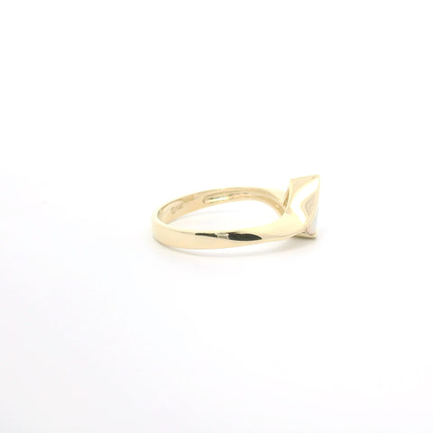 YELLOW GOLD OPAL SOLITAIRE RING 200-04181