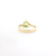 YELLOW GOLD PERIDOT SOLITAIRE RING 200-04183