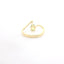 YELLOW GOLD PERIDOT AND DIAMOND RING 200-04184