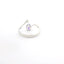 WHITE GOLD AMETHYST AND DIAMOND BYPSS RING 200-04187