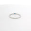 WHITE GOLD DIAMOND AND BLUE SAPPHIRE RING 201-00357