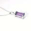 Amethyst Solitaire Pendant 230-02403