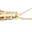 Pink Tourmaline Diamond Accented Drop Pendant 230-02415