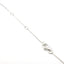 14KT WHITE GOLD TSAVORITE AND DIAMOND NECKLACE 230-002457