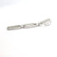 14KT WHITE GOLD PAPERCLIP STYLE DIAMOND PENDANT 160-04398