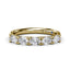 Fana Oval Diamond Wedding Band W4341