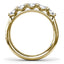 Fana Oval Diamond Wedding Band W4341