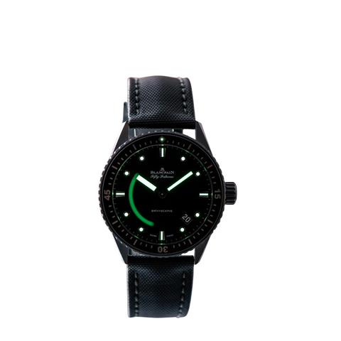 Blancpain Fifty Fathoms Bathyscaphe Ceramic “Darth Vader” 5000-0130-B52A