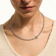 John Hardy Screwball Link Necklace, Sterling Silver, 5MM Billie Eilish and FINNEAS Collaboration NB43082