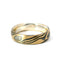 5.5MM YELLOW GOLD AND STERLING SILVER MOKUME GANE RING 675-00195