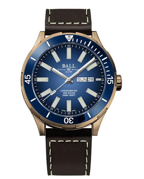 Ball Roadmaster Marvelight Bronze (42mm) DM3070B Blue