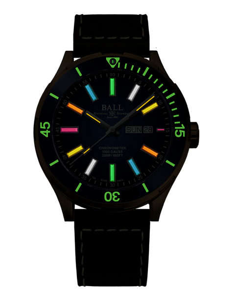 Ball Roadmaster Marvelight Bronze (42mm) DM3070B Blue