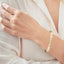 KWIAT 18KT Slim Bangle with Mixed Shape Diamonds B-19521-0-DIA-18KY