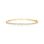 KWIAT 18KT Starry Night Diamond Bangle Bracelet B-19524-0-DIA-18KY