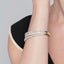 KWIAT 18KT Cobblestone Diamond Bangle Bracelet B-19536-0-DIA-18KP