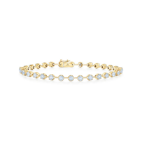 KWIAT 18KT Starry Night Diamond Line Bracelet B-19547-0-DIA-18KW