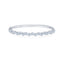 KWIAT 18KT American Beauty Bangle Bracelet with Marquise and Round Diamonds B-19598-0-DIA-18KW