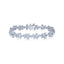 KWIAT Platinum American Beauty Cluster Bracelet with Diamonds B-19650-0-DIA-PLAT