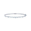KWIAT 18KT Starry Night Bangle with Star Set Diamonds B-19666-0-DIA-18KW