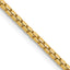 14K 1.5mm 22 Inch Box Chain