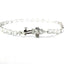 18KT WHITE GOLD PEAR SHAPE DIAMOND LINE BRACELET 170-01105