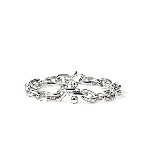 John Hardy Screwball Link Bracelet, Sterling Silver, 8.3MM Billie Eilish and FINNEAS Collaboration BU43081