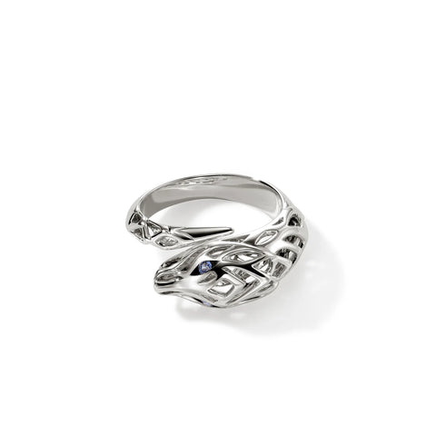 John Hardy Naga Ring with Diamonds