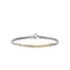 John Hardy Essential Bracelet, Gold, Sterling Silver, 2.5MM BUZZ98708