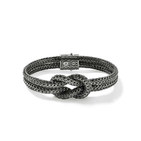 John Hardy Love Knot Bracelet, Sterling Silver, 10MM