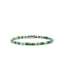 John Hardy Heishi Bracelet, Hardstones, Emeralds, Sterling Silver BUS900698MHQZATR