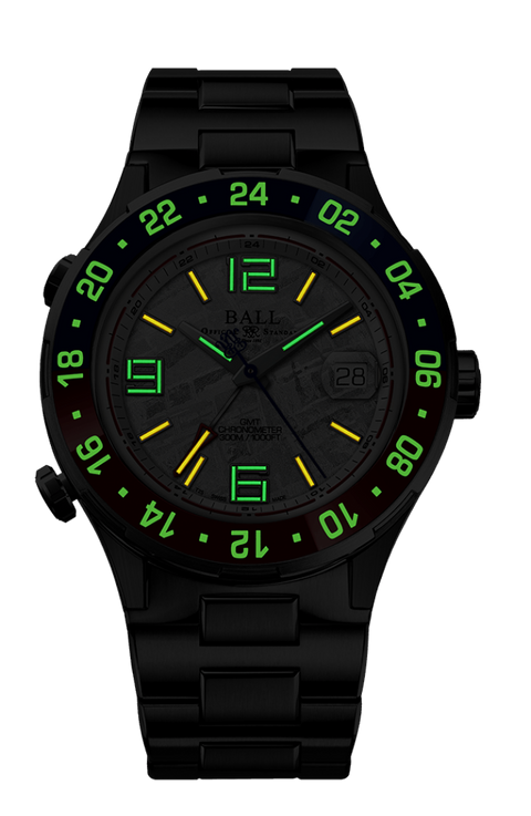 Ball Roadmaster Pilot GMT Meteorite (40mm) DG3038A-S9CJ-MSL