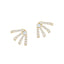 KWIAT 18KT White Gold Round Diamond Wrap Earrings E-2506-0-DIA-18KW