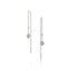 John Hardy Wildflower Drop Chain Earrings, Sterling Silver Billie Eilish and FINNEAS Collaboration EBP430522LGDN