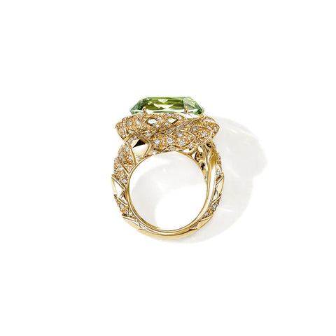 John Hardy Artisan Series Naga Cocktail Ring RGS603811TMMYSDI