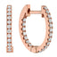 Inside/Out Diamond Hoop Earrings