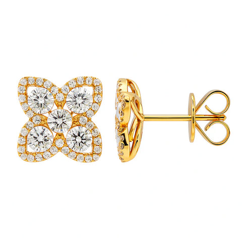 Flower Cluster Earrings