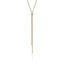 John Hardy Icon Stud Lariat, Gold, Diamonds, 1.8MM 	NGGX972042DI