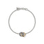 John Hardy Essential Link Bracelet, Sterling Silver, Gold, 2MM BUZZ98975