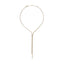 John Hardy Icon Stud Lariat, Gold, Diamonds, 1.8MM 	NGGX972042DI