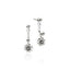 John Hardy Wildflower Drop Earrings, Sterling Silver Billie Eilish and FINNEAS Collaboration EB43074