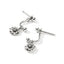 John Hardy Wildflower Drop Earrings, Sterling Silver Billie Eilish and FINNEAS Collaboration EB43074