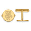 14k Yellow Gold University of Wisconsin Badger Cuff Links