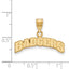 14k Yellow Gold University of Wisconsin Badgers Medium Pendant