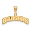 14k Yellow Gold University of Wisconsin Badgers Medium Pendant