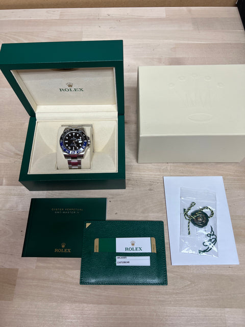 ROLEX GMT-MASTER II 126710BLNR BATMAN