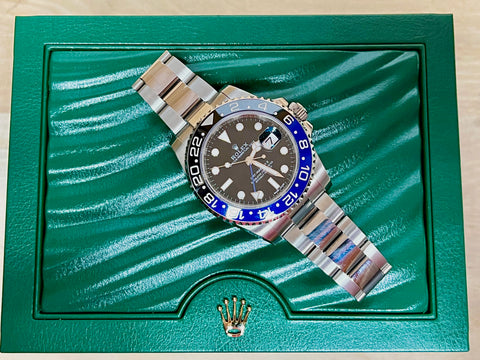 ROLEX GMT-MASTER II 126710BLNR BATMAN